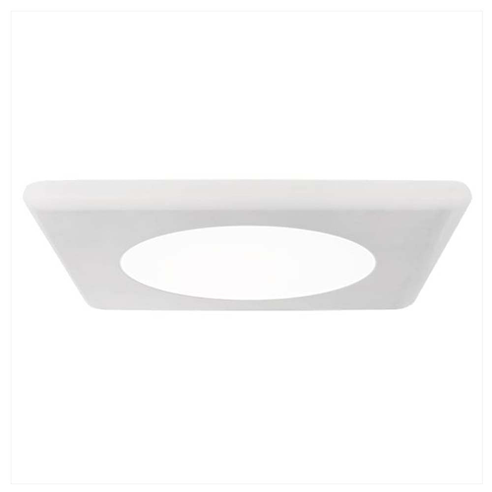 SOLALED DOWNLIGHT CUADRADO SQUARE 9W. 127V. 6500 K SOBRE PONER-EMPOTRAR GRIS