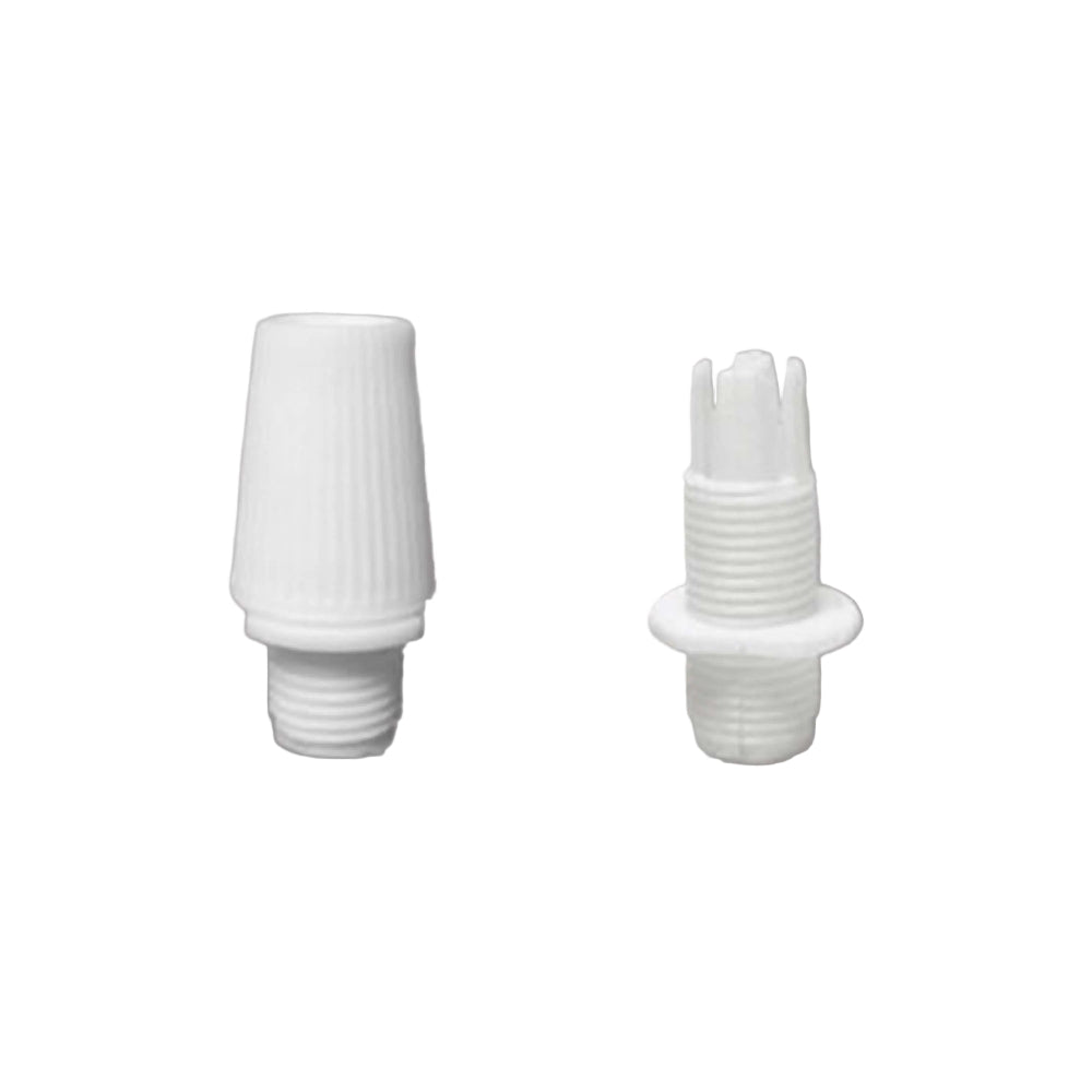 CONECTORES SUJETOR BLANCO PARA CABLE