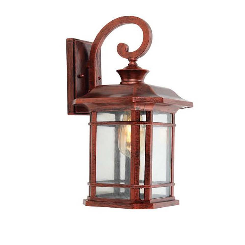 ARBOTANTE FAROL CUADRADO COBRIZO E27 40W