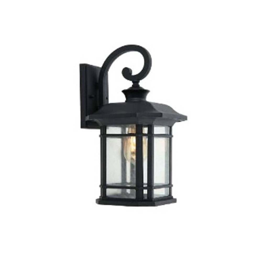 ARBOTANTE FAROL CUADRADO NEGRO E27 40W
