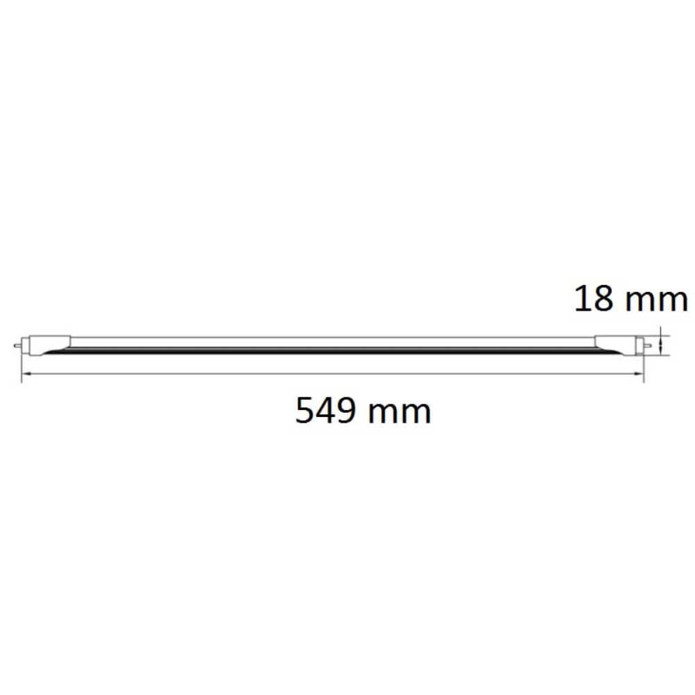 TUBO LED TECNOLITE ATENUABLE 10W LUZ BLANCA NEUTRA BASE G5