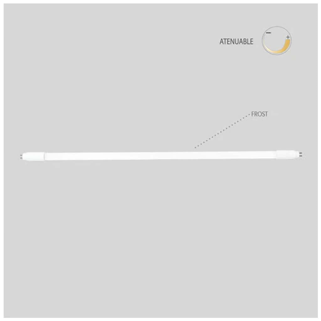 FOCO TUBO T5 LED 10 W 55 CENTIMETROS LUZ BLANCA NEUTRA BASE G5 ATENUABLE