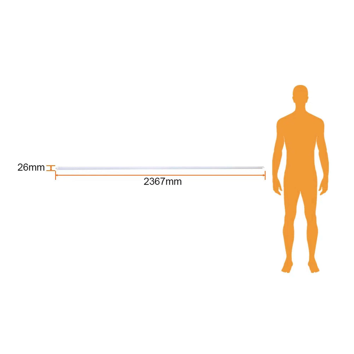 FOCO TUBO LED LITHIUM VII 36W L.D. FA8 *** OFRECER ML-TU-OPA-36W O 89820 O DLT-TU36W-OP ***