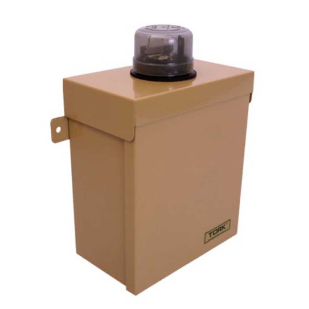 FOTOCONTACTOR 5404-S 220V.30A. 2P.1T. C/FOTOCELDA INCLUIDA EN EL EMPAQUE TORK ***CON INTERRUPTOR***