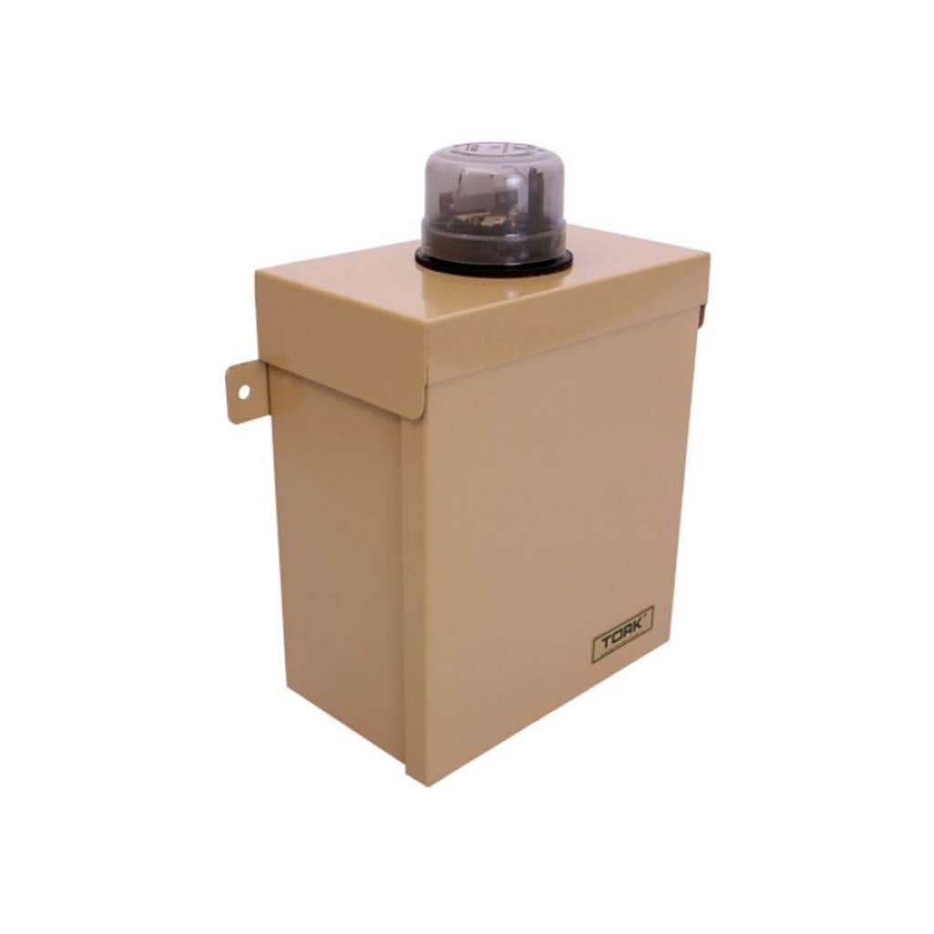 FOTOCONTACTOR 5404-S 220V.30A. 2P.1T. C/FOTOCELDA INCLUIDA EN EL EMPAQUE TORK ***CON INTERRUPTOR***