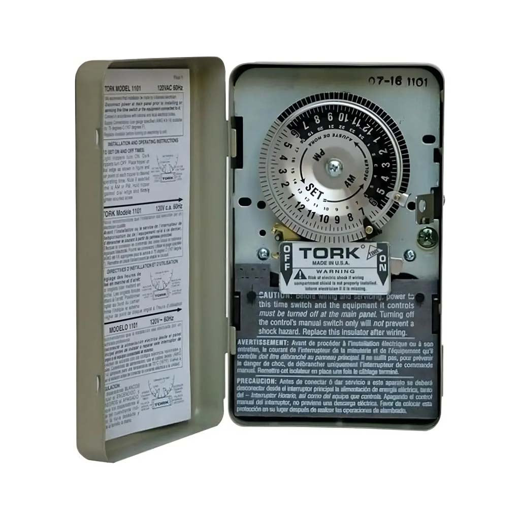 INTERR.HORARIO MANUAL T.P.120V 40A. 1P.1T. CAT.1101