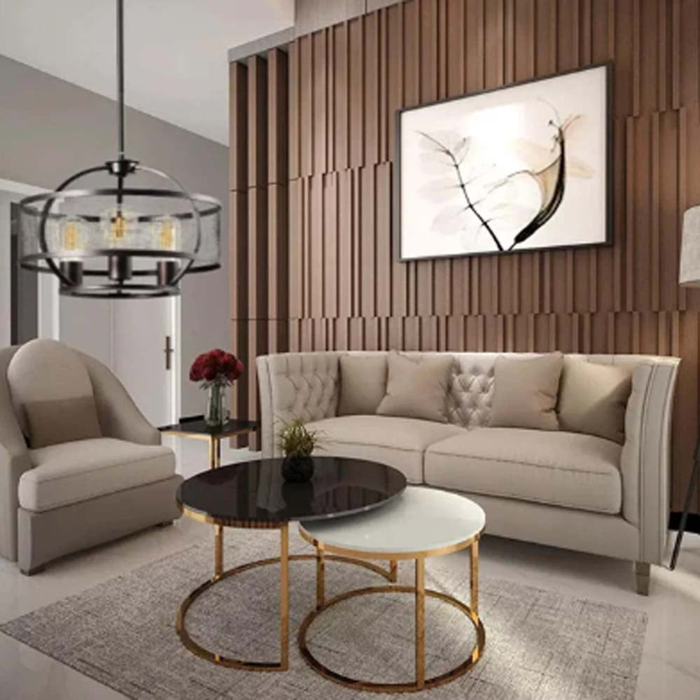 LUMINARIA COLGANTE COLOR CAFE 3 X 60 W ARGOS  *** HAE ***