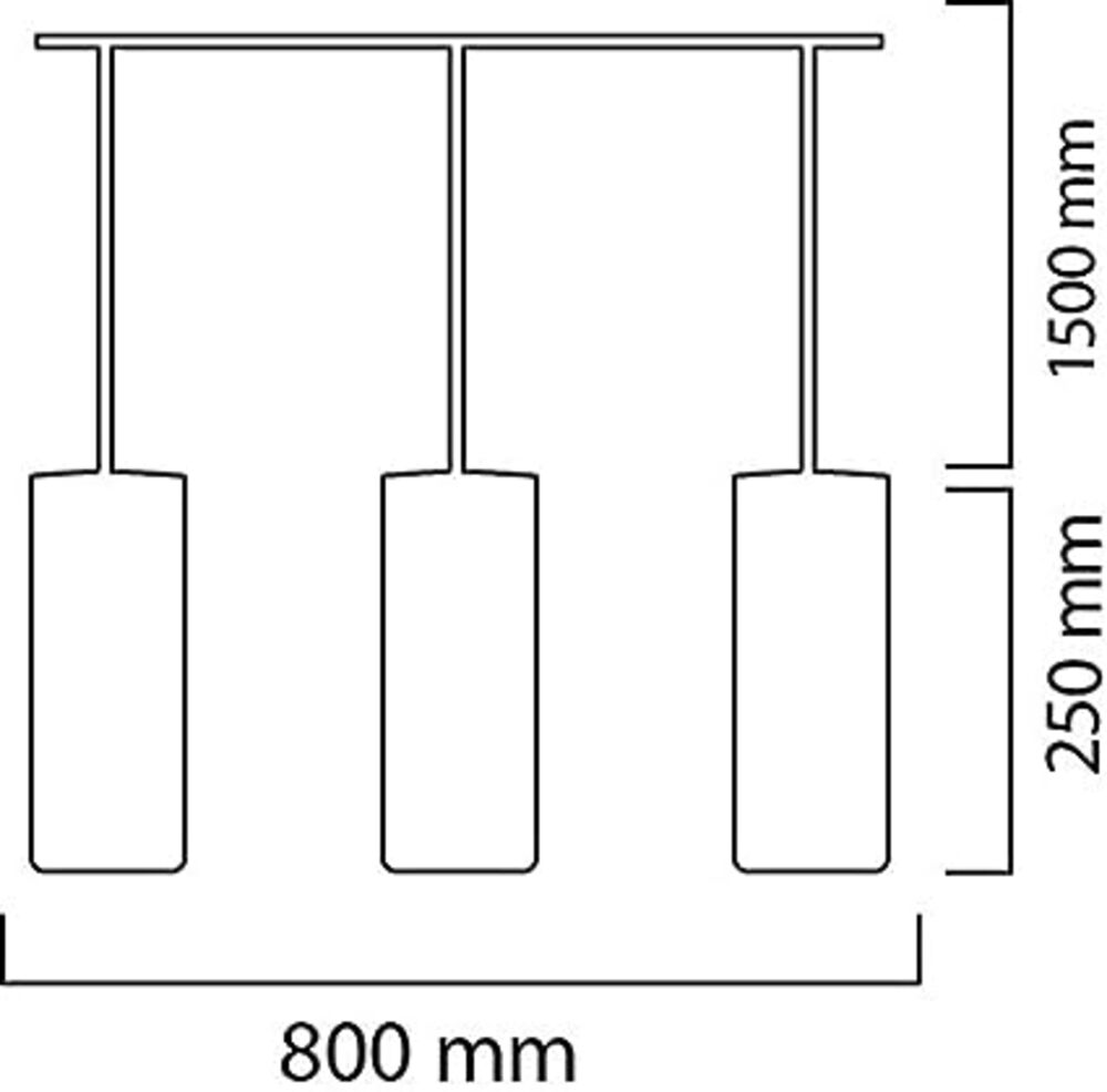 COLGANTE 3 LUCES NACARADO 3X60W