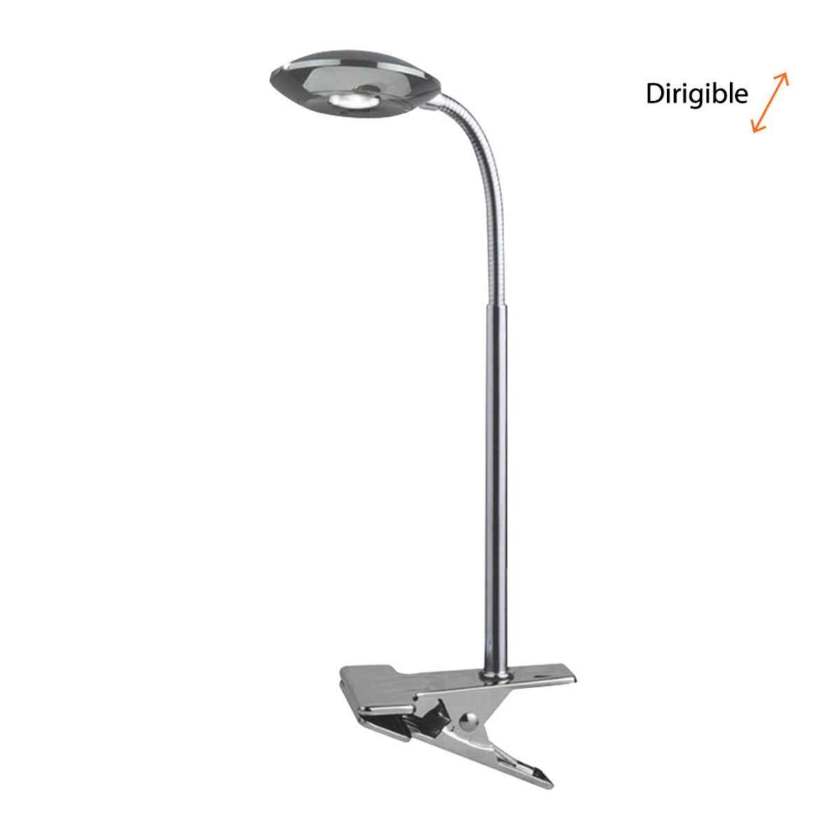 CLIP CROMO LED 1X3W. THL03/CL C *** HA. LUMI ***