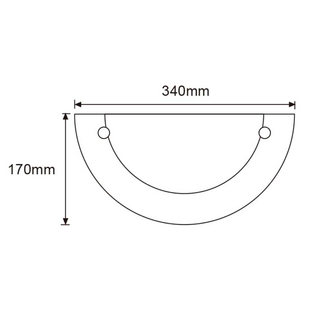 LÁMPARA DE INTERIOR TECNOLITE FORLI I PARA SOBREPONER BASE E27