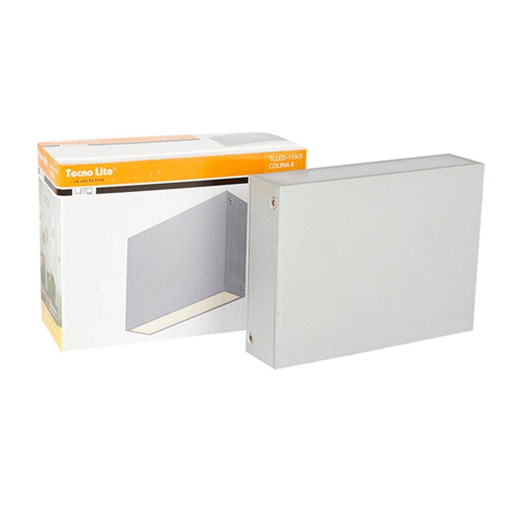 LÁMPARA DE INTERIOR LED COLINA II TECNOLITE PARA SOBREPONER 8W LUZ SUAVE CÁLIDA