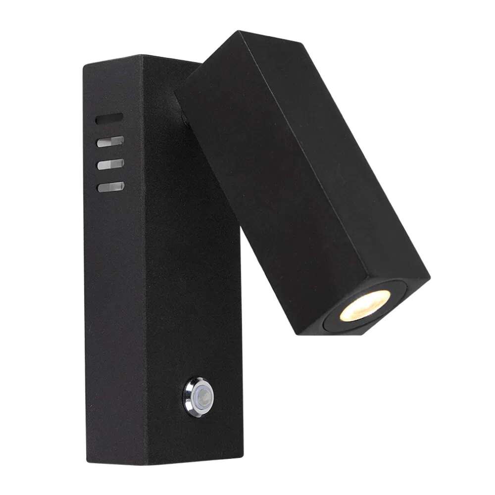 LÁMPARA DE LECTURA LED TECNOLITE PARA SOBREPONER 3.4W LUZ SUAVE CÁLIDA AJUSTABLE