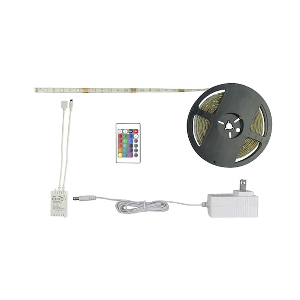 TIRA DE LED RGB 5 METROS CON CONTROLADOR DE INFRARROJO TL-RGB-CI ***HAE 2024***