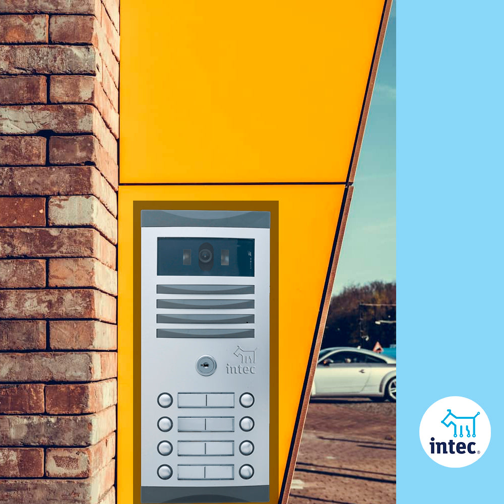 TELECAMARA VIDEOPORTERO A COLOR 8 BOTONES P/EDIFICIO TO-8