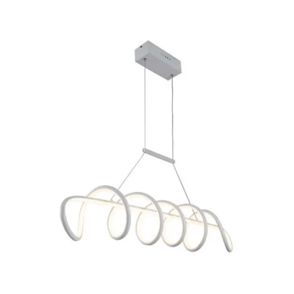 CANDIL DE LED 50W COLGANTE MODERNISTA DIMEABLE BLANCO LEON