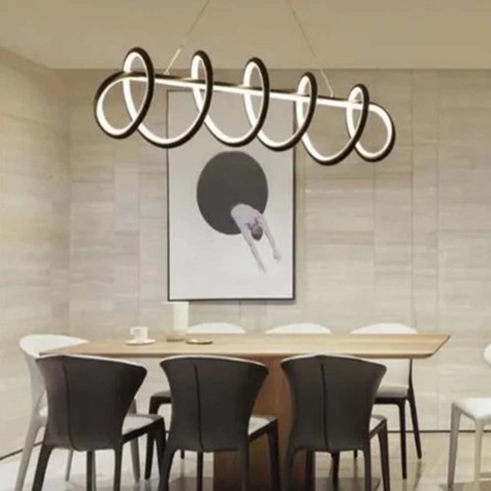 CANDIL DE LED 50W COLGANTE MODERNISTA DIMEABLE BLANCO LEON