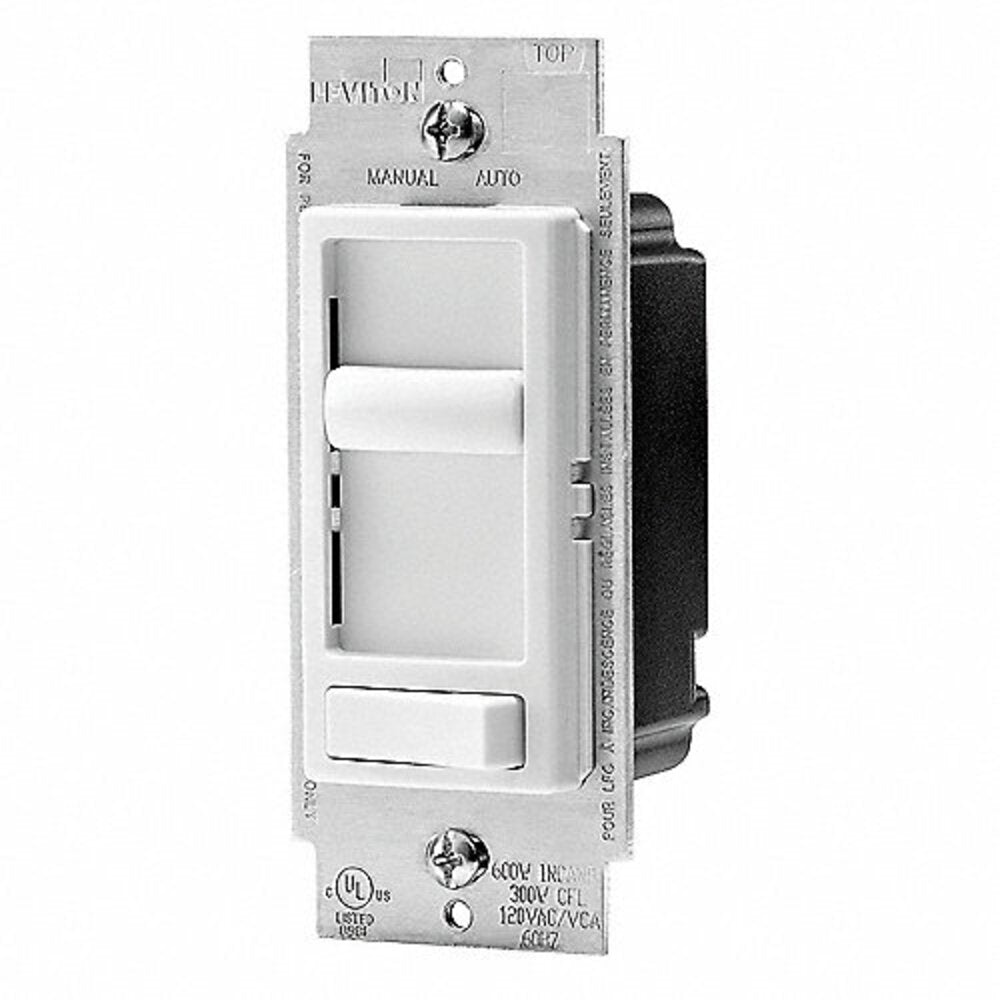 DIMMER INCANDESCENTE ILUMTOUCH POINT 600W/120V. S/P BLANCO TPI06-1LW LEVITON