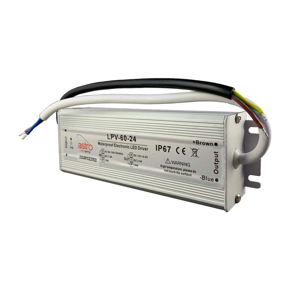 FUENTE DE PODER 60W SALIDA 24VCD IP65