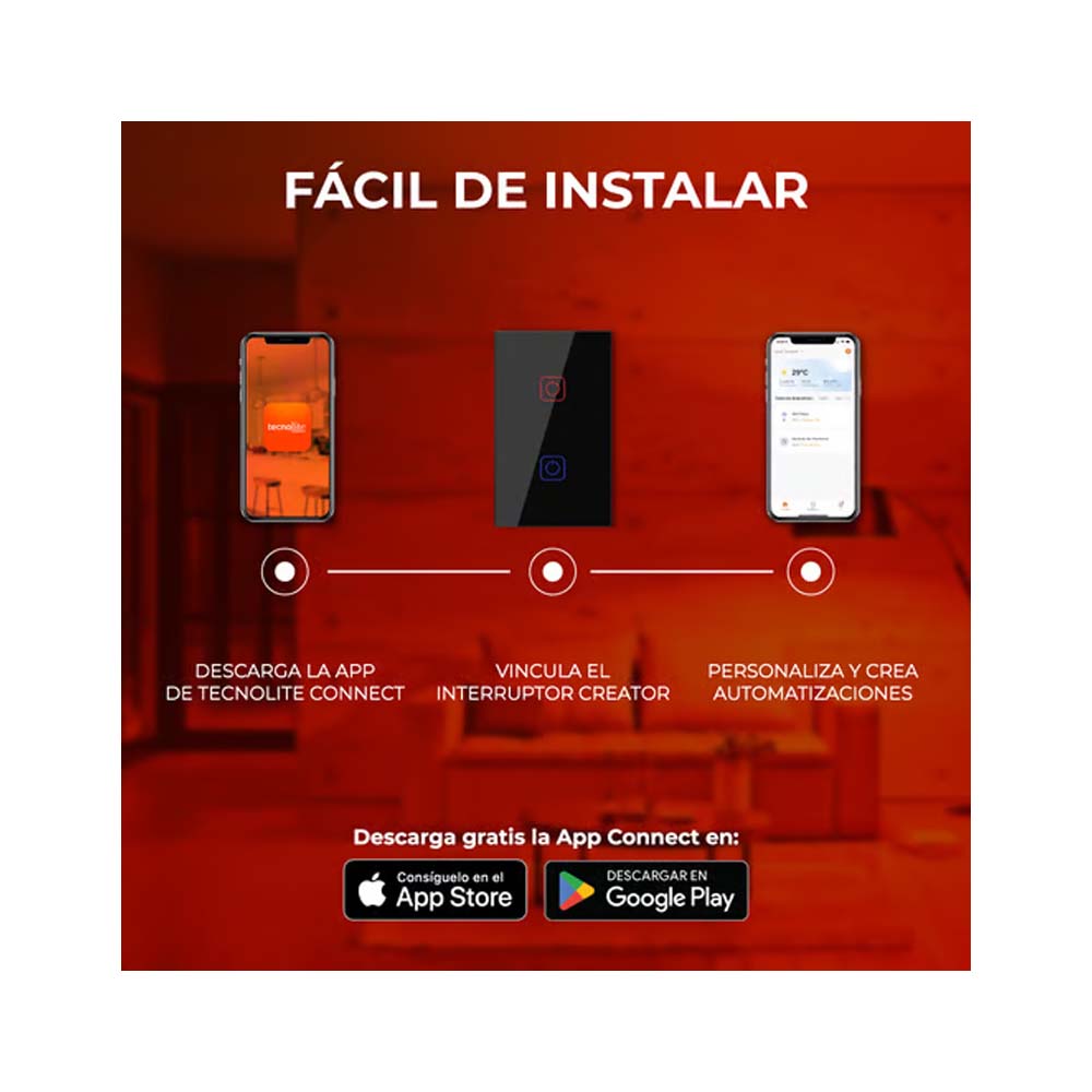 SWITCH SMART 2C + SMART PLUG 16A NEGRO