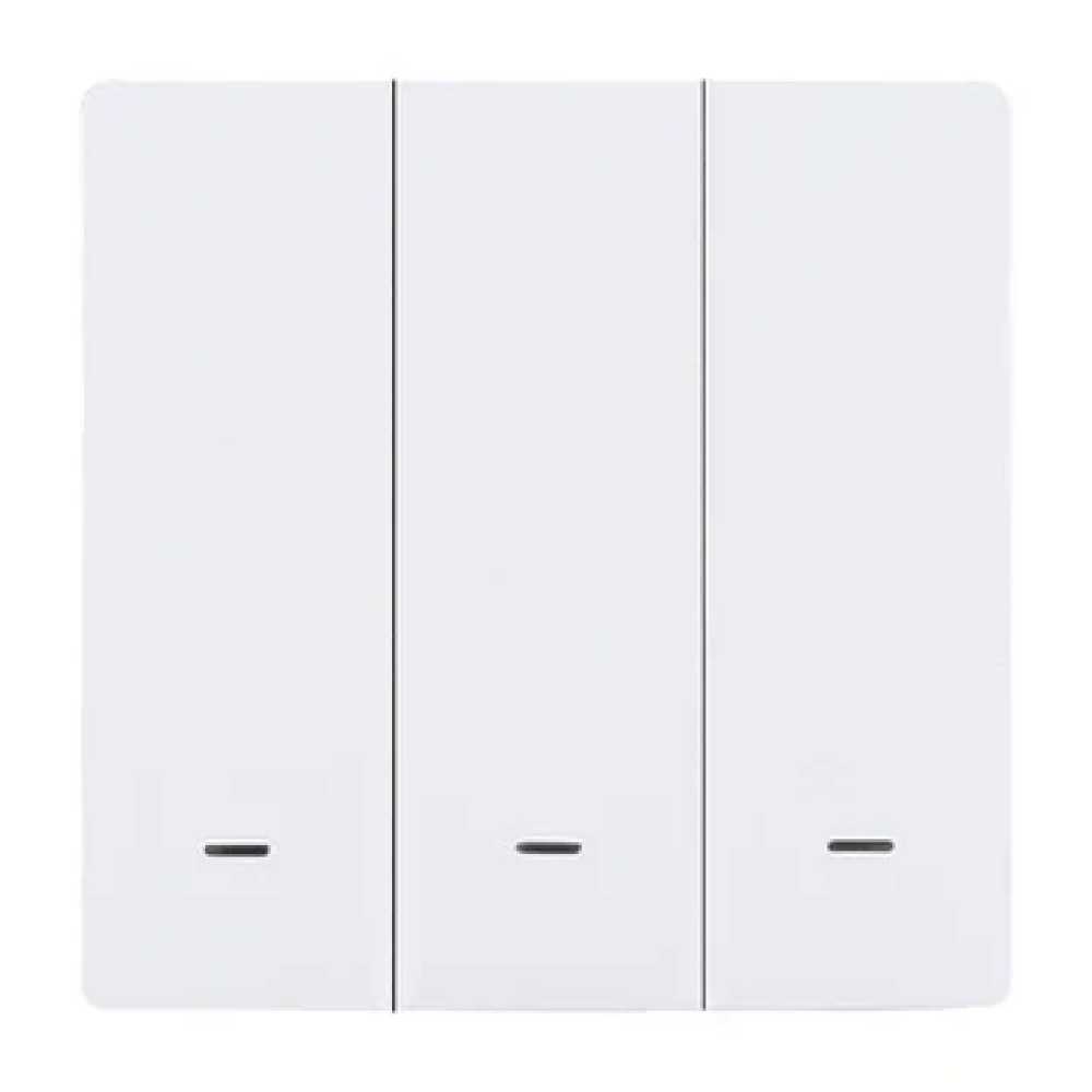 CONTROL SWITCH 3 INTERRUPTORES ***BLANCO*** S/P .6W 3VCD