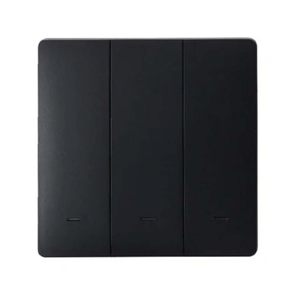 CONTROL SWITCH 3 INTERRUPTORES ***NEGRO*** S/P .6W 3VCD