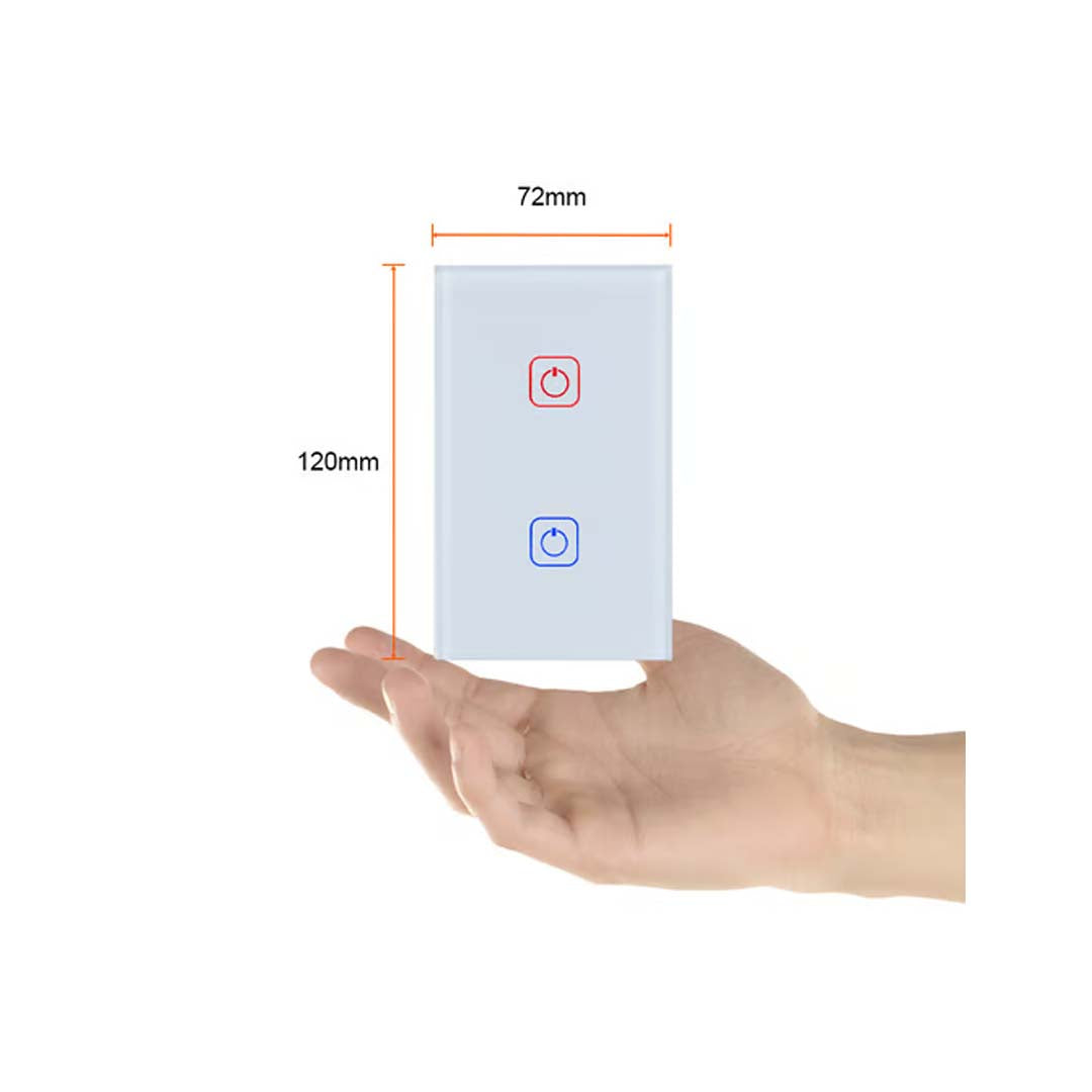 INTERRUPTOR 2C WIFI S/NEUTRO COLOR BCO