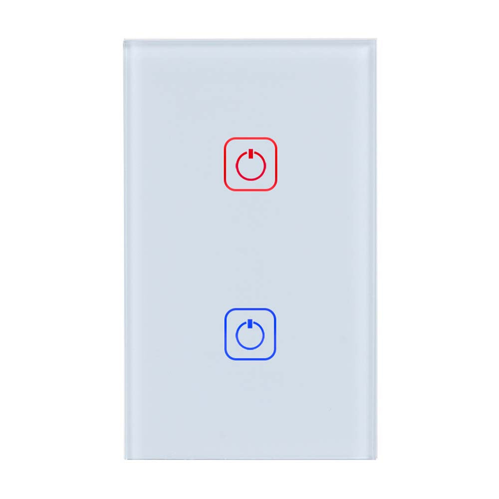 APAGADOR INTELIGENTE ***BLANCO*** CON 2 BOTONES, CREATOR II CONEXIÓN WIFI (REQUIERE CABLE NEUTRO) ***HAE2025***