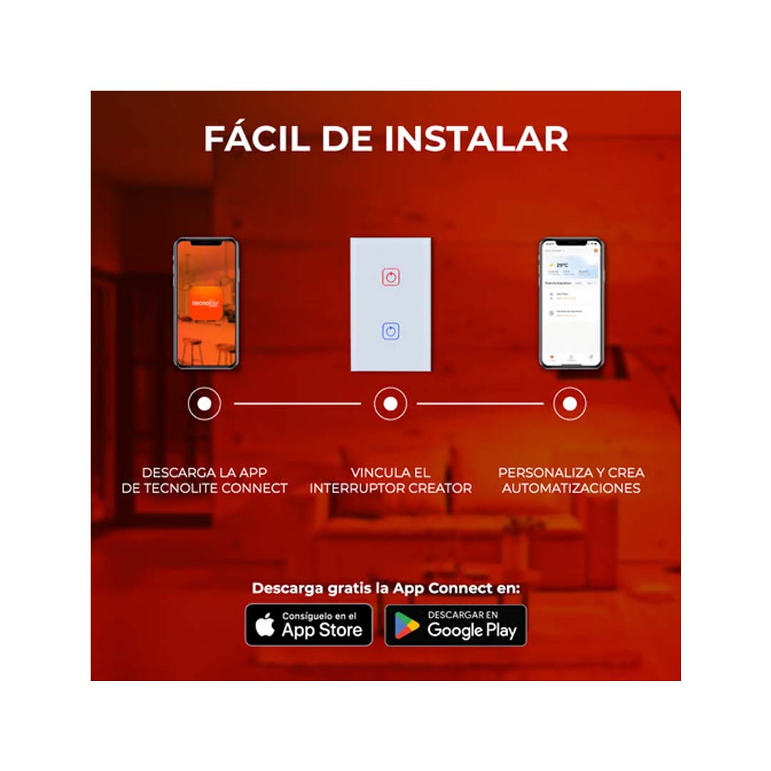 INTERRUPTOR 2C WIFI C/NEUTRO COLOR BCO