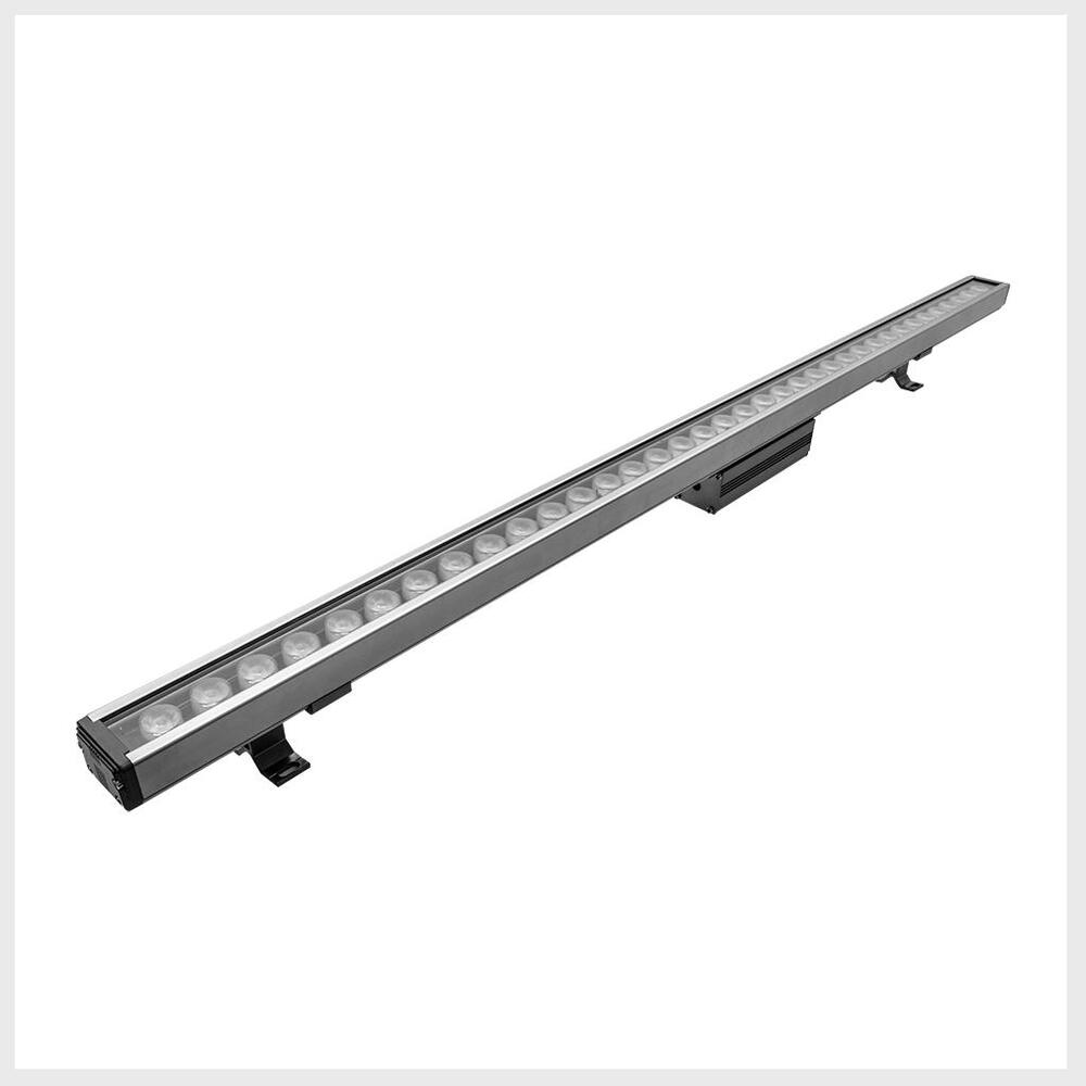 WALL WASHER 18 LEDS 36W/85-265V. BLANCO CALIDO 45 IP65 SOBREP. DIRIG. ALUM. CTAL. TEMPL. ILUMILEDS