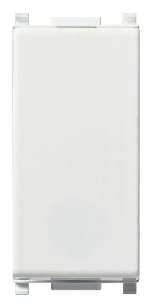 CONMUTADOR 1P 10AX. 250V. 1 MOD. ILUMINABLE BLANCO PLANA VIMAR