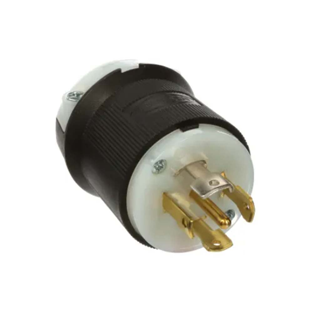 CLAVIJA B/N NAYLON DE 4P/5H 30AMP. 277/480V HBL2821 WIRING *** OFRECER 02821-000 ***