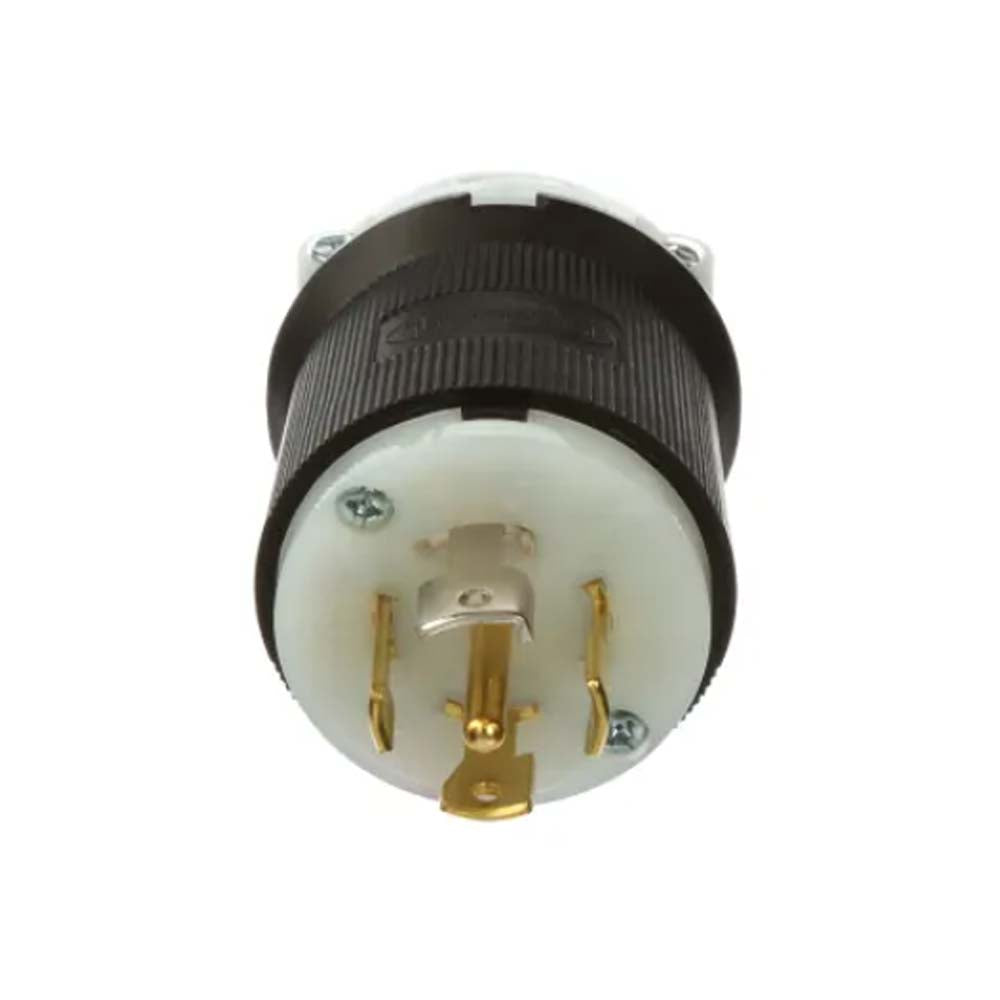 CLAVIJA B/N NAYLON DE 4P/5H 30AMP. 277/480V HBL2821 WIRING *** OFRECER 02821-000 ***