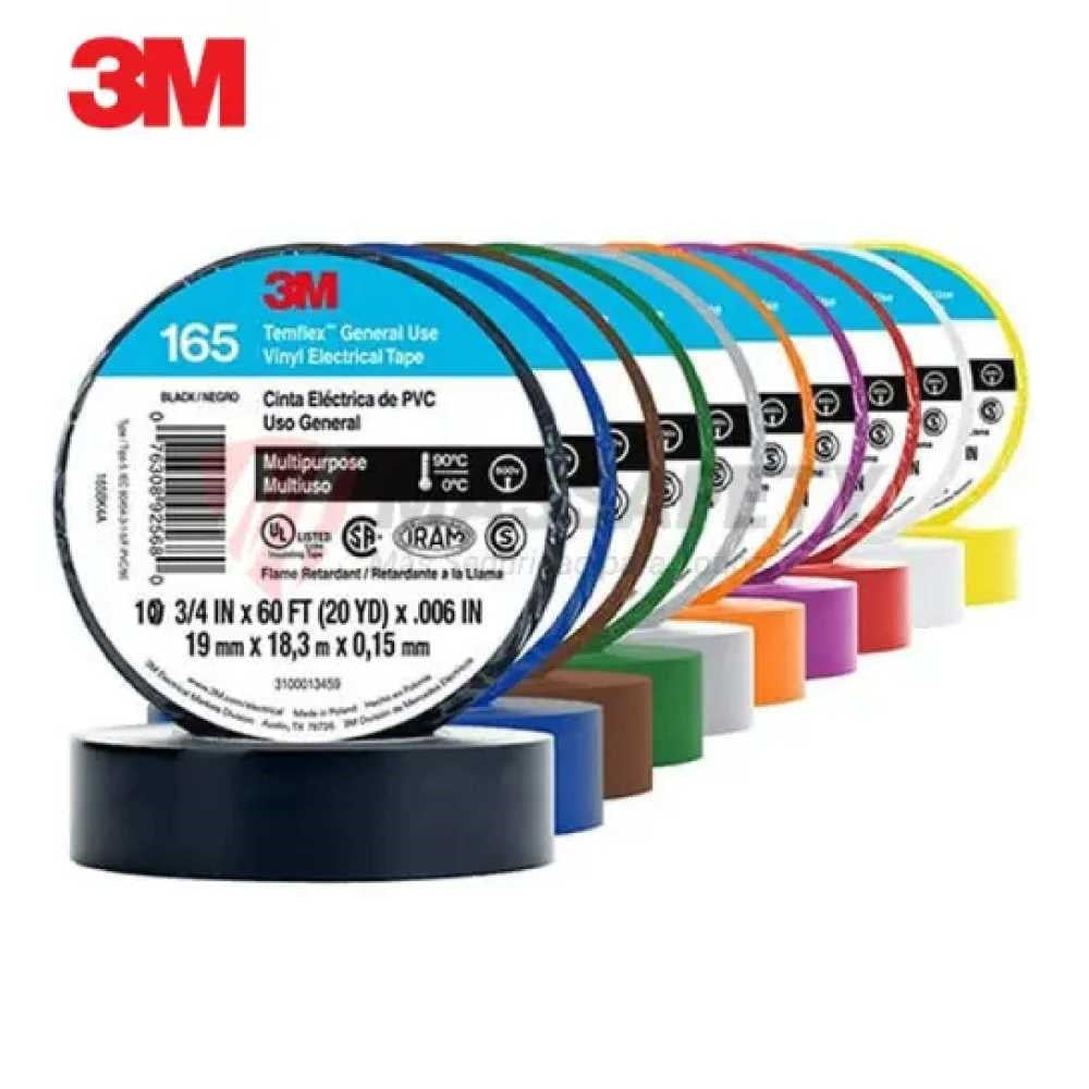 CINTA TEMFLEX 165 AZUL 19MX.018MM *** OFRECER ST17-075-66BU ***