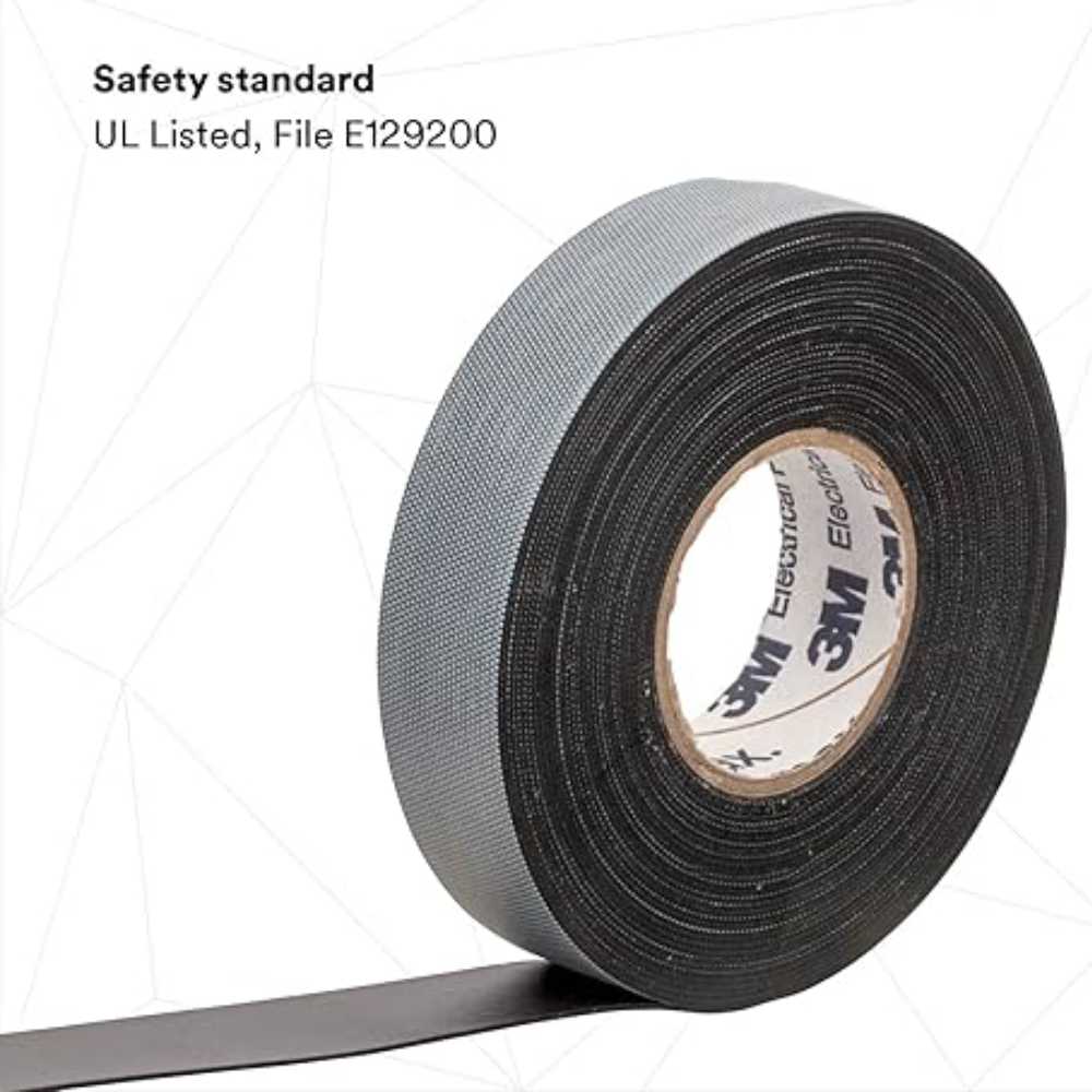 CINTA TELA NEGRA .018X18M. CAT.1755 3M *** OFRECER V3B-01 O ST1755-075-60BK ***