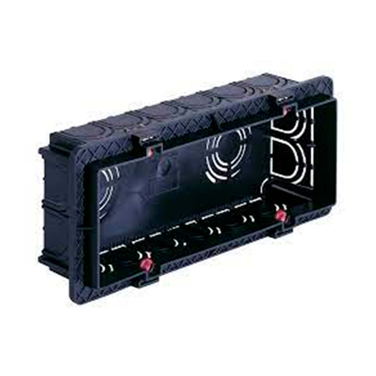 CAJA EMPOTRABLE RECTANGULAR 6-7 MOD. AZUL VIMAR