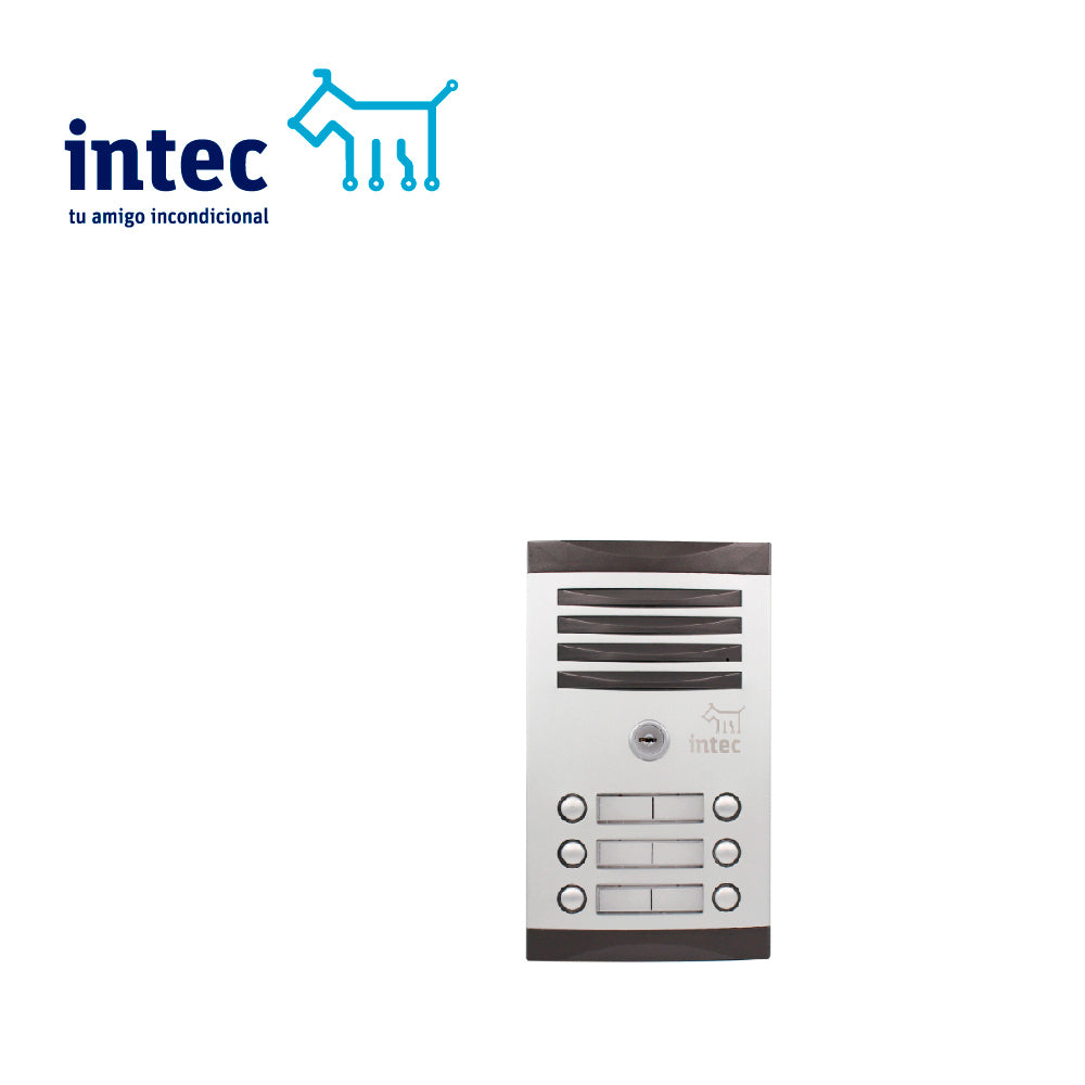 FRENTE 6 BOTONES TNK-6 INTEC