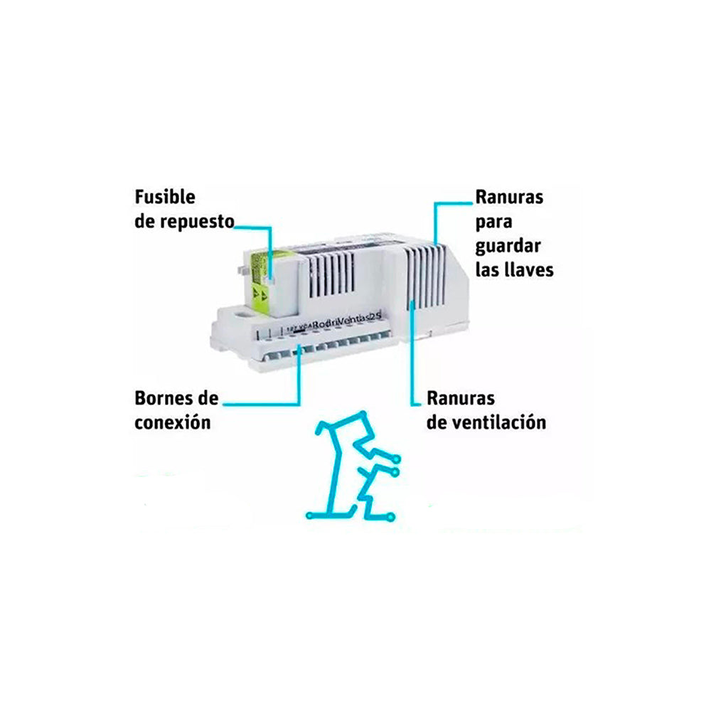 FUENTE VOLTAJE P/INTERFON PX-2 C/GENERADOR P/LLAMADA INTEC*** HAE ***