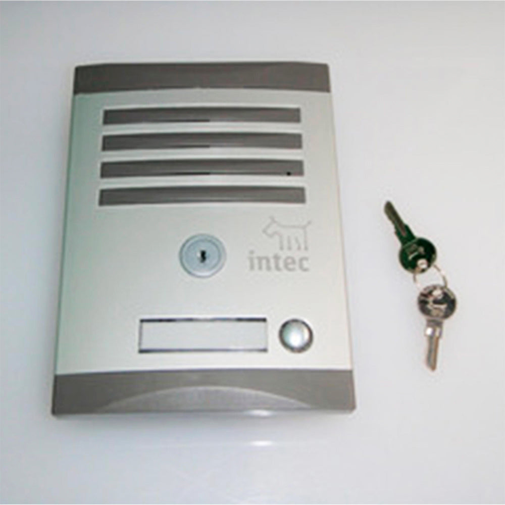 FRENTE 1 BOTON ALUMINIO INK-1 INTEC