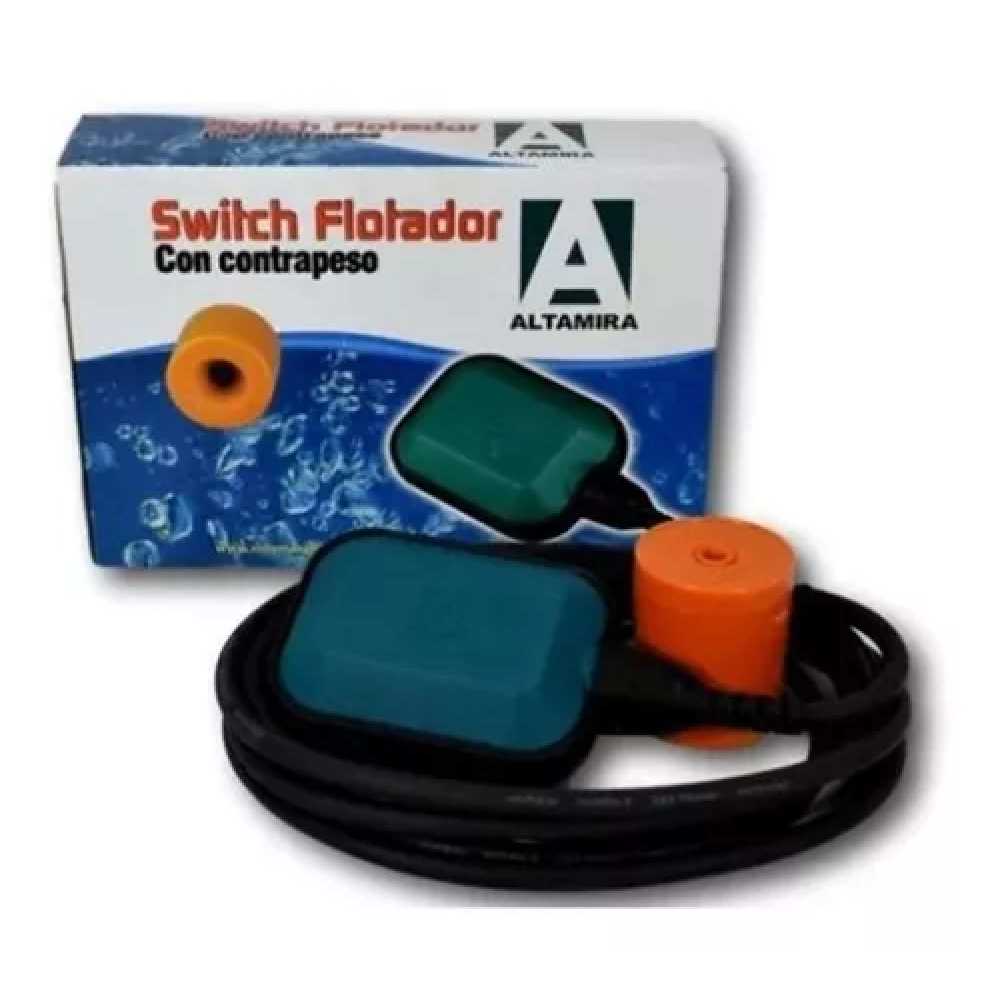 INT. FLOTADOR C/CONTRAPESO 16(4)A/250V. ALTAMIRA