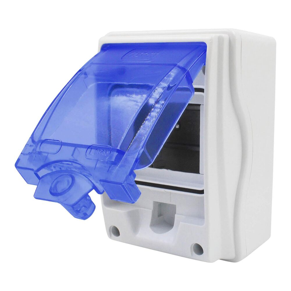 CAJA DE DISTRIBUCION IP65 4 MODULOS **P/3 BREAKERS** S/TERMINAL CONEXION