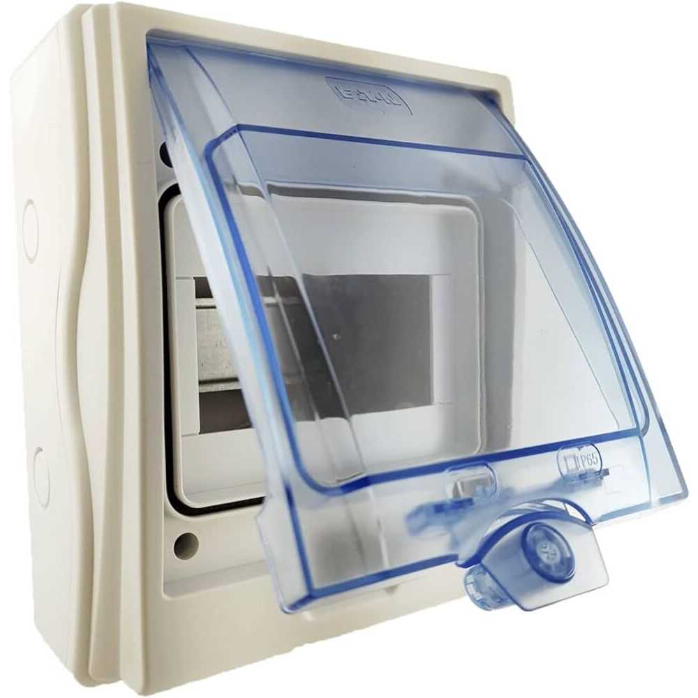 CAJA DE DISTRIBUCION C/TAPA 6 MOD. ***P/5 BREAKERS *** S/BORNES IP65 WD6506 *** OFRECER R1306B ***