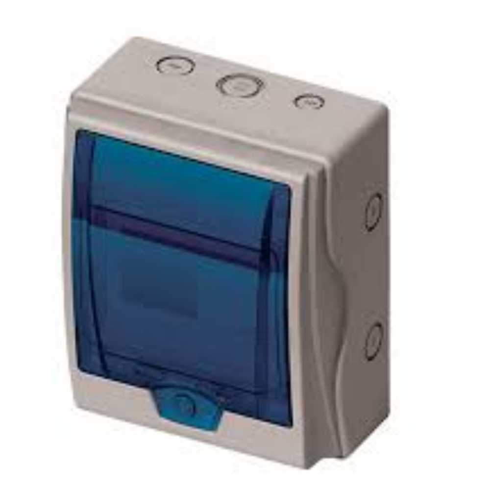 CAJA DE DISTRIBUCION C/TAPA 6 MOD. ***P/5 BREAKERS *** S/BORNES IP65 WD6506 *** OFRECER R1306B ***