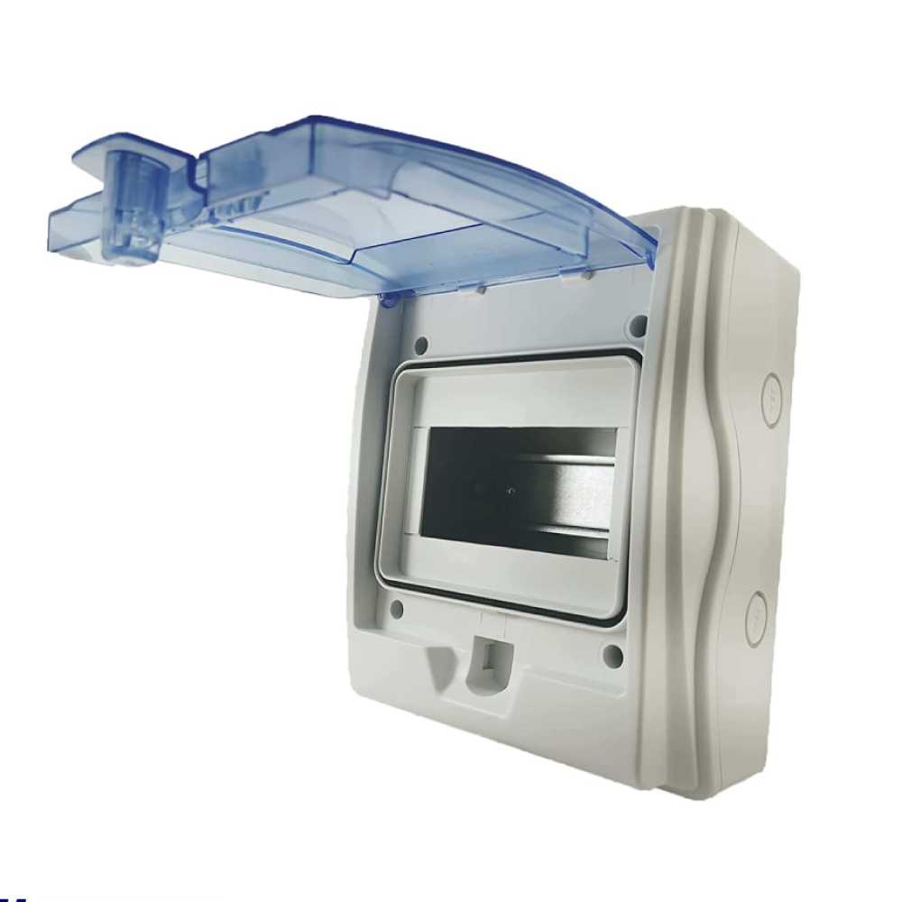 CAJA DE DISTRIBUCION C/TAPA 6 MOD. ***P/5 BREAKERS *** S/BORNES IP65 WD6506 *** OFRECER R1306B ***