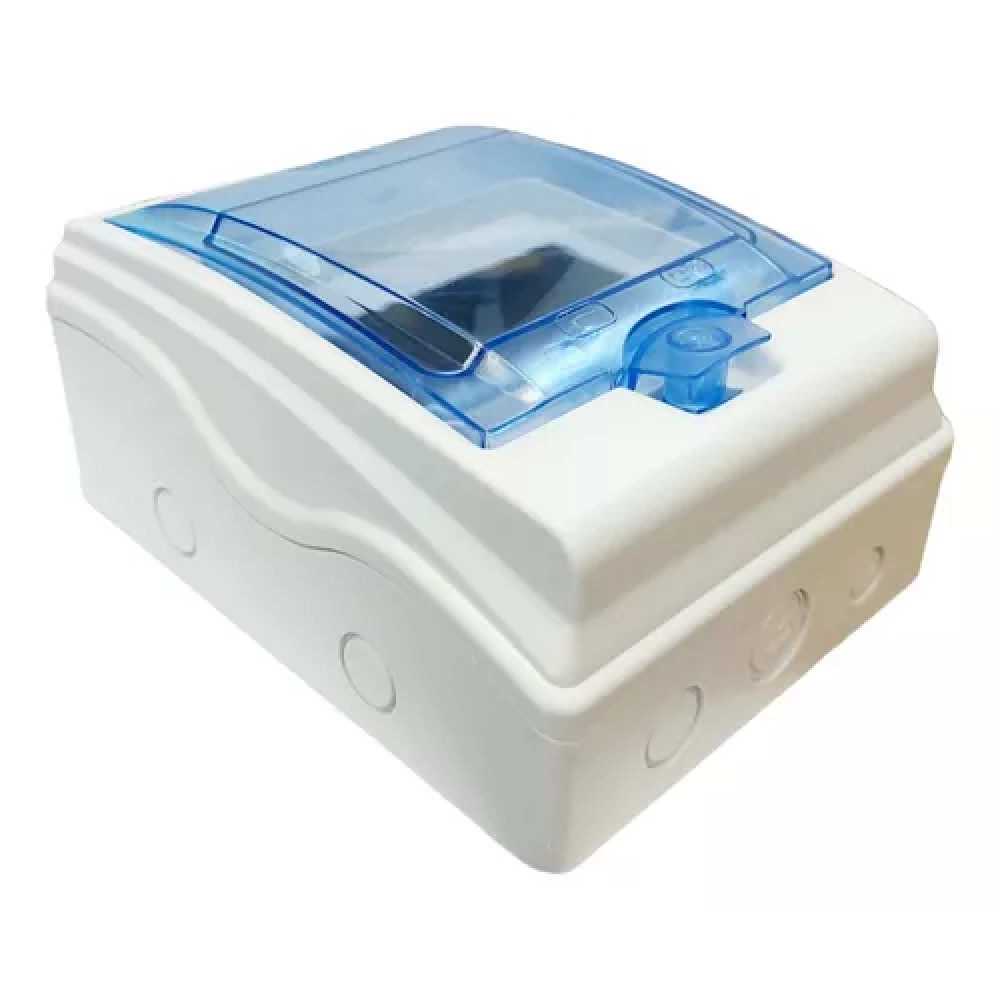 CAJA DE DISTRIBUCION C/TAPA 6 MOD. ***P/5 BREAKERS *** S/BORNES IP65 WD6506 *** OFRECER R1306B ***