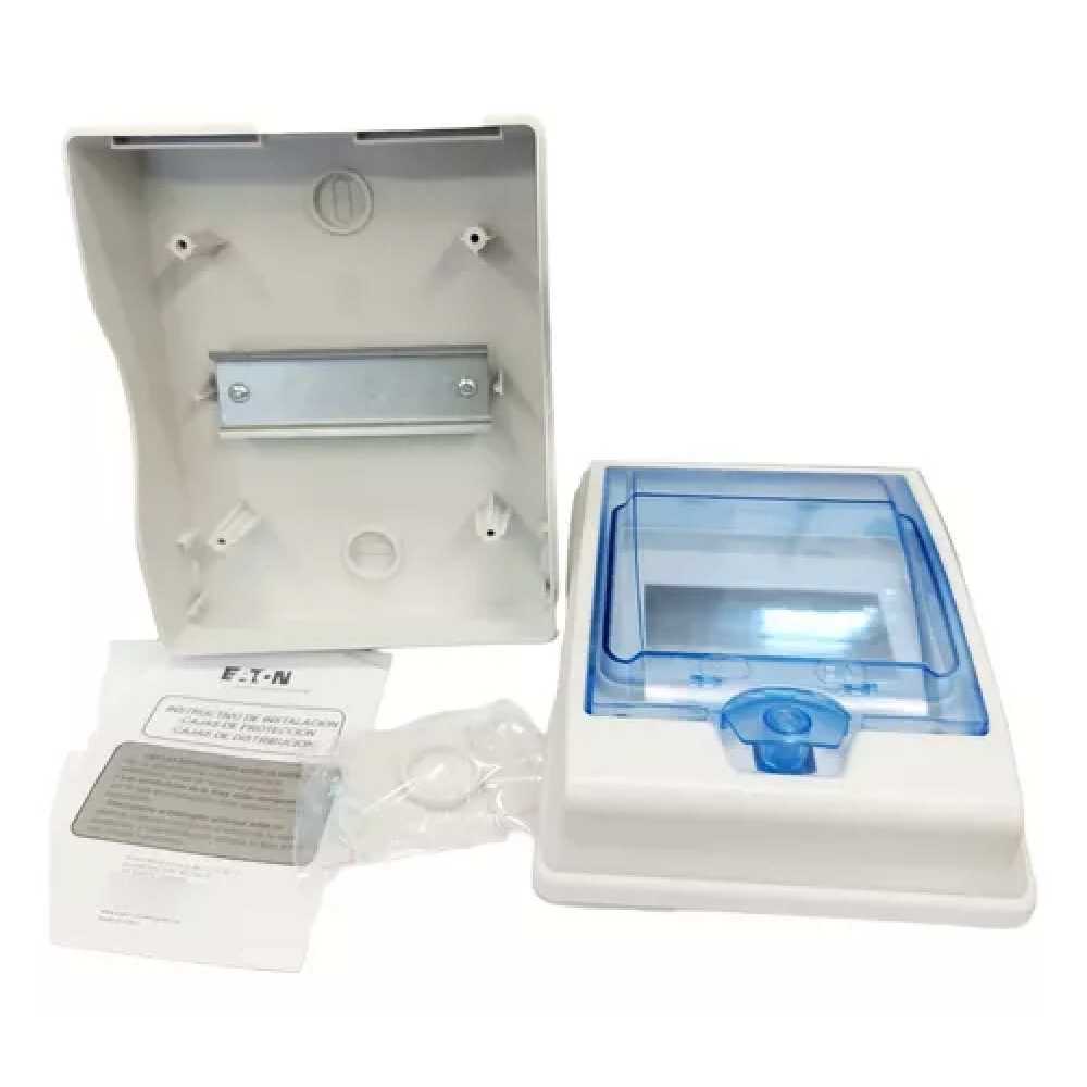 CAJA DE DISTRIBUCION C/TAPA 6 MOD. ***P/5 BREAKERS *** S/BORNES IP65 WD6506 *** OFRECER R1306B ***