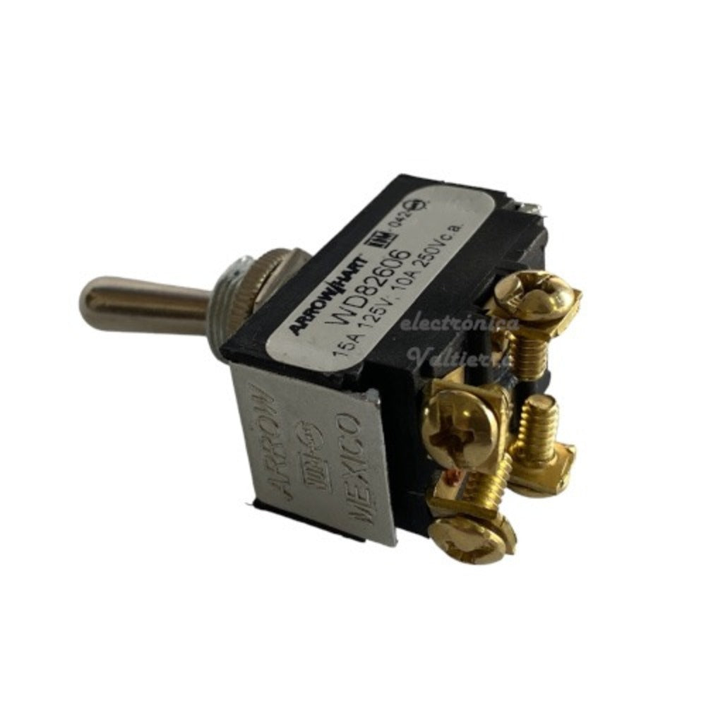 I.TABLERO IND.Y AUT.2P1T S-N 15A. 12/24V. WD82606 ARROW H