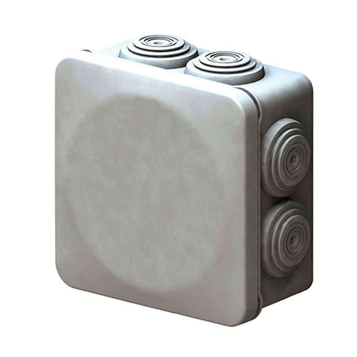 CAJA ESTANCA IP55 80X80X45 C/CONOS Y TAPA A PRESION WDC0808P *** OFRECER 604 ***