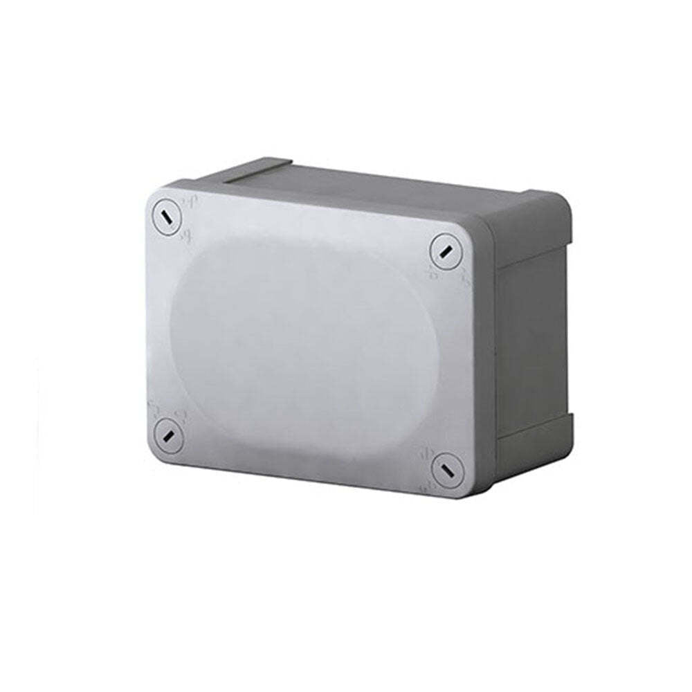 CAJA ESTANCA IP65 150X105X80 CON LADOS CERRADOS Y PLACA CON TORNILLOS WDL1510S