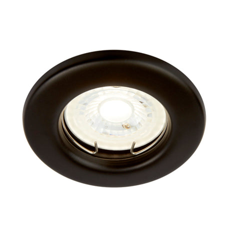 LÁMPARA DE INTERIOR EMPOTRABLE ALEZIO TECNOLITE POTENCIA MÁXIMA 50W BASE GX5.3 COMPACTO FOCO MR16 NO INCLUIDO NEGRO