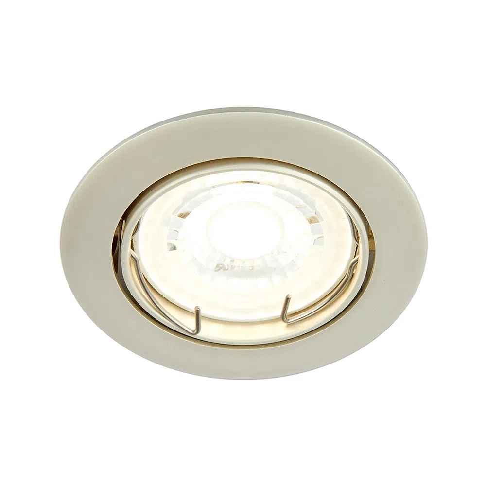 LÁMPARA EMPOTRABLE TECNOLITE ANDORA COMPACTO 50W BASE GX5.3 PERLADO ***TECNOLITE HAE***